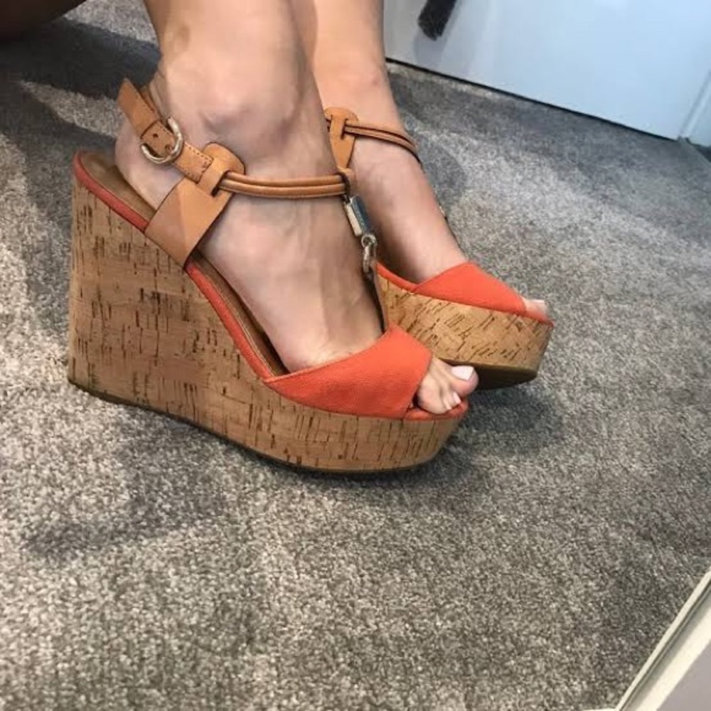 Coach Wedge Sandals Women's Lindle Platform Gem